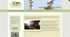 Desktop Screenshot of habitatydesarrollo.org.ar